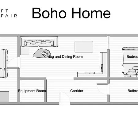 Boho Lofts - Loftaffair Appartement *